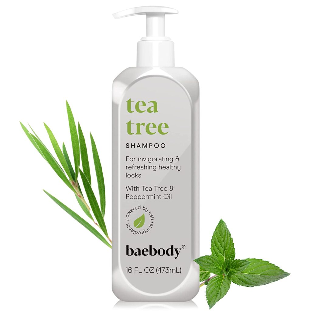 Baebody Tea Tree Oil Shampoo for Dandruff amazon.com