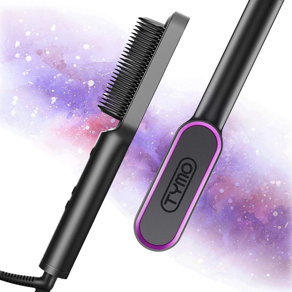 TYMO Ring Hair Straightener Brush – Hair Straightening Iron with Built-in Comb. Amazon.com