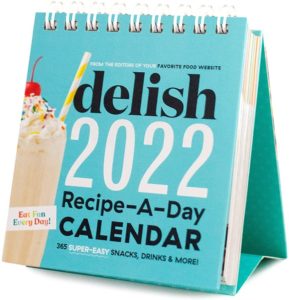 Delish 2022 Recipe-A-Day Calendar. Amazon.com