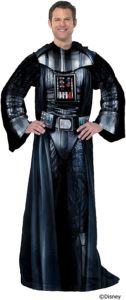 Disney Star Wars, "Being Darth Vader" Adult Soft Throw Blanket with Sleeves. Amazon.com