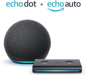 All-new Echo Dot (4th Gen) + Echo Auto. Amazon.com