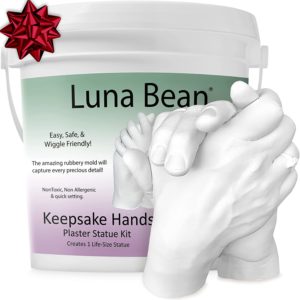 Luna Bean Keepsake Hands Casting Kit. Amazon.com
