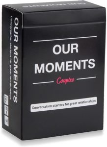 OUR MOMENTS Couples: 100 Thought Provoking Conversation Starters for Great Relationships. Amazon.com