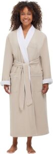 Terry Lined Microfiber Hotel Robe 