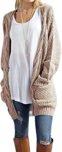Women's Loose Cardigans With Pockets. Amazon.com