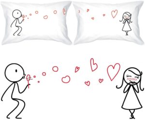 from My Heart to Yours Couples Pillowcases. Amazon.com