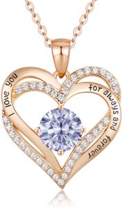 Love Heart Necklace. Amazon.com