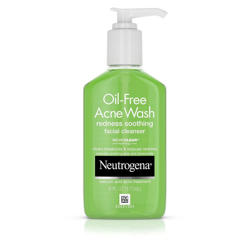Neutrogena Oil-Free Acne and Redness Facial Cleanser. Amazon.com