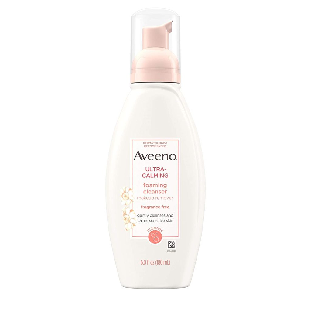 Aveeno facial wash for sensitive skin. Amazon.com