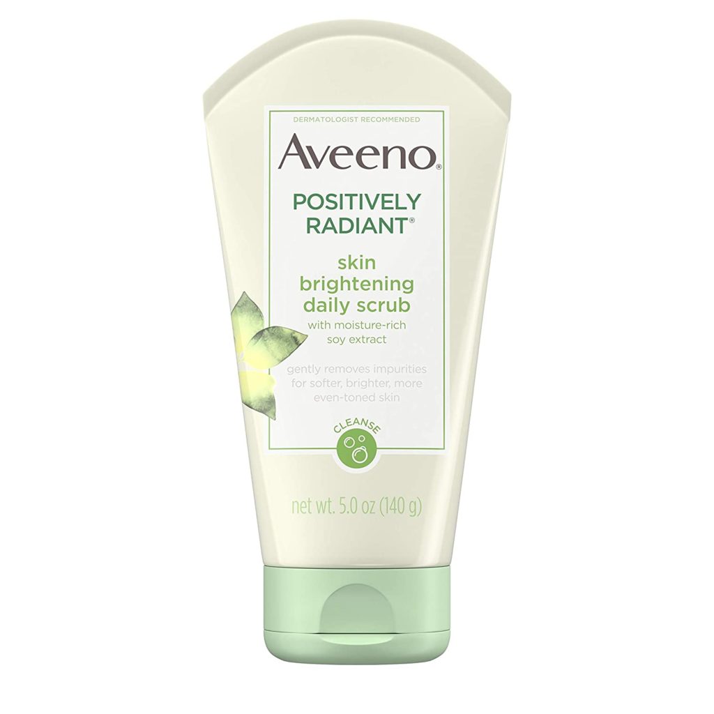 Aveeno Positively Radiant Skin Brightening Exfoliating Daily Facial Scrub. Amazon.com