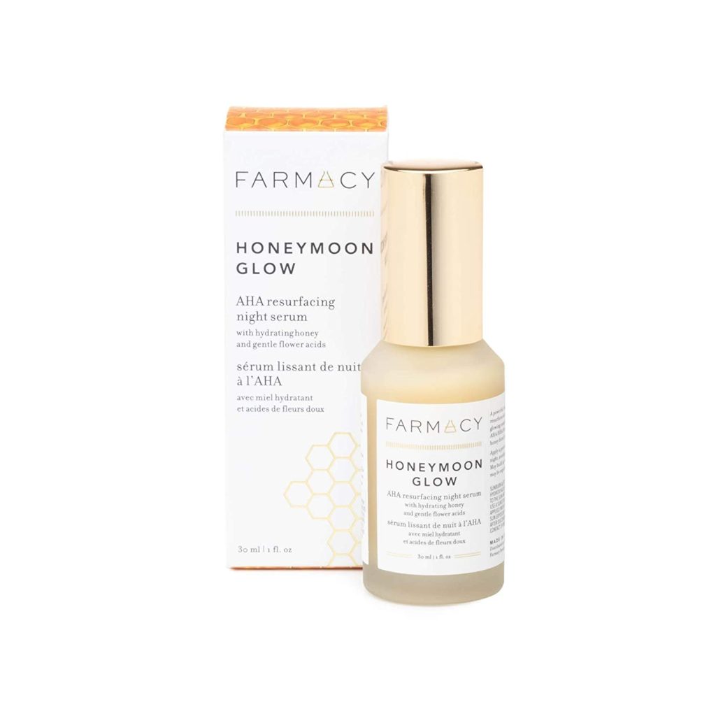 Farmacy Honeymoon Glow AHA Hydrating Night Serum. Amazon.com
