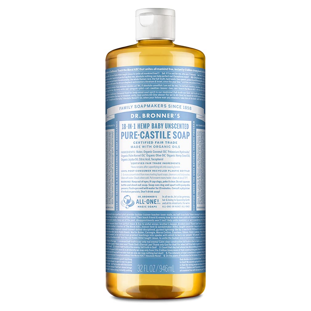 Dr. Bronners - Pure-Castile Liquid Soap. Amazon.com