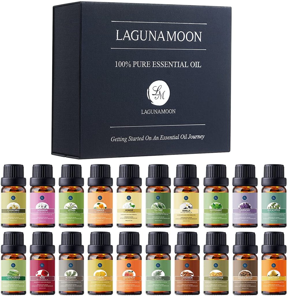 Lagunamoon Premium Essential Oils Set. Amazon.com