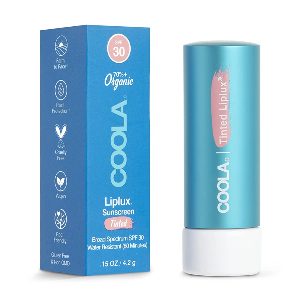 COOLA Organic Liplux Lip Balm and Sunscreen with SPF 30. Amazon.com