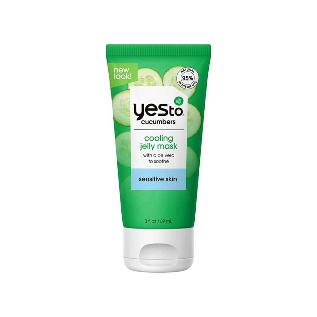Yes To Cucumbers Soothing + Cooling Jelly Mask. Amazon.com