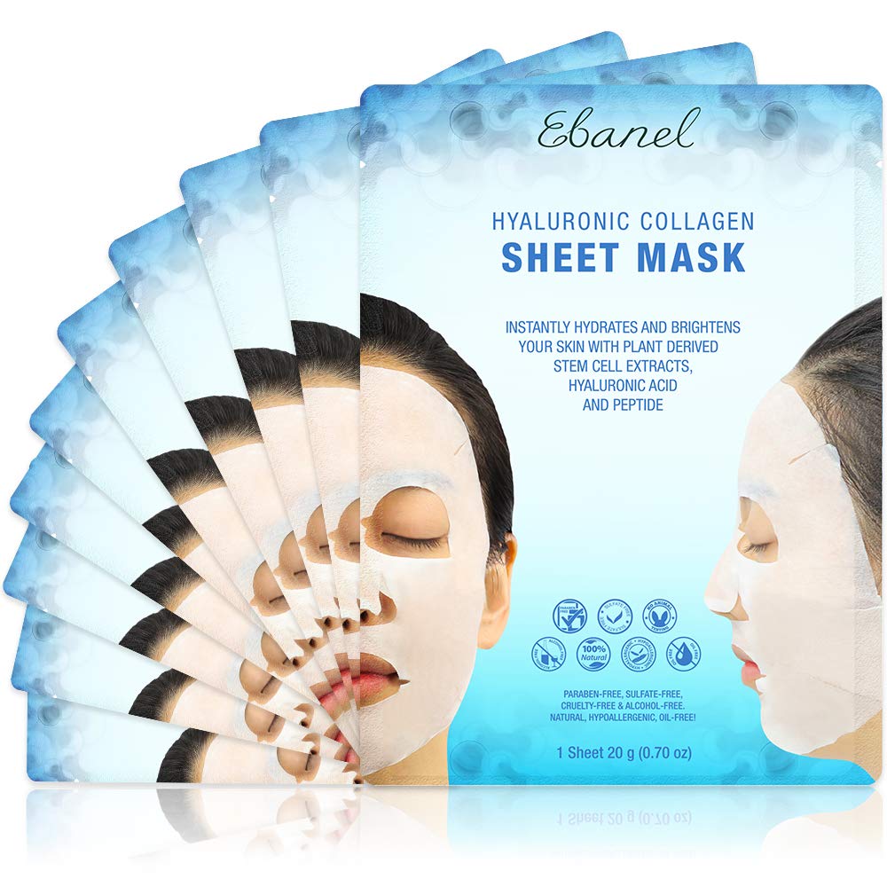 Ebanel 10 Pack Collagen Face Mask. Amazon.com
