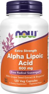NOW Supplements, Alpha Lipoic Acid 600 mg. Amazon.com