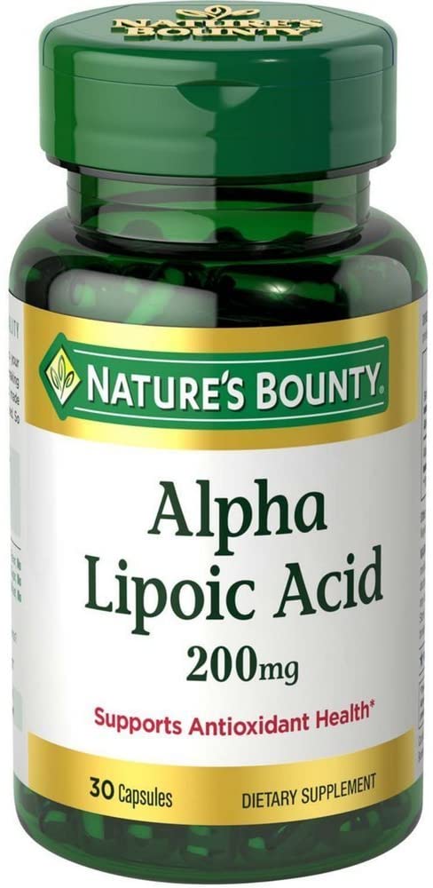 Nature's Bounty Alpha Lipoic Acid 200 mg. Amazon.com