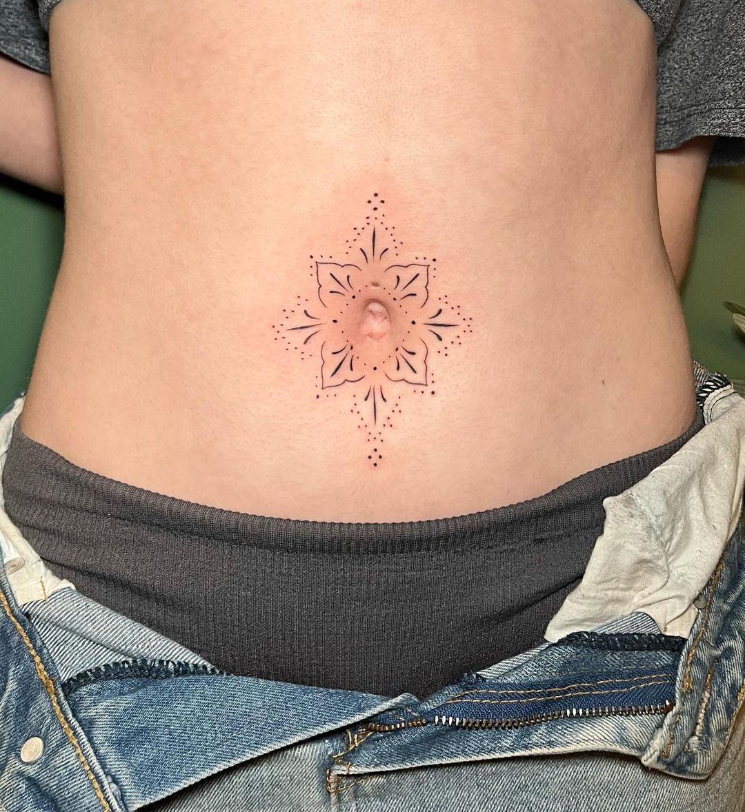 Belly button ornament
