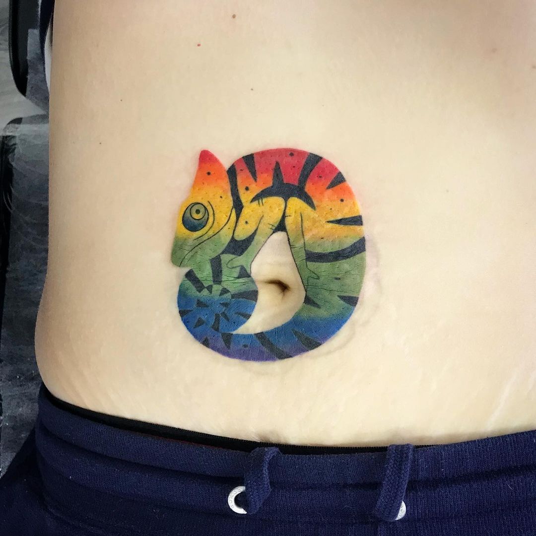Chameleon Tattoo