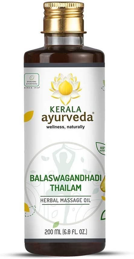 Kerala Ayurveda Ashwagandha Massage Oil for Body. Amazon.com