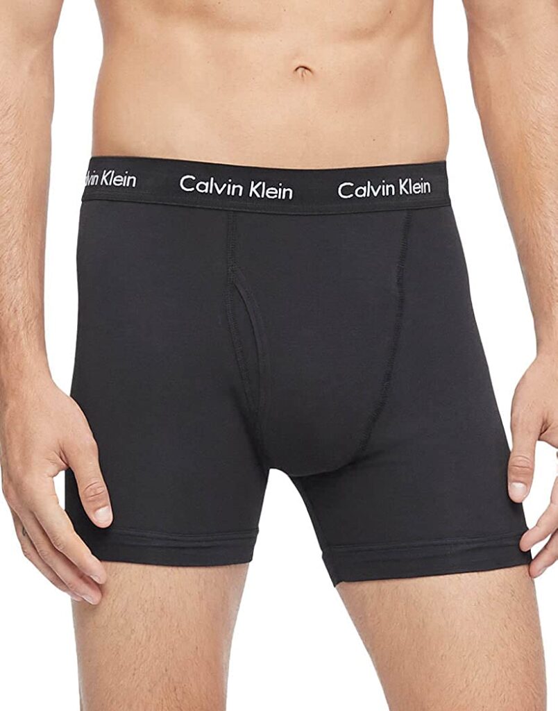 Calvin Klein Men’s Cotton Stretch 3-Pack Boxer Brief. Amazon.com