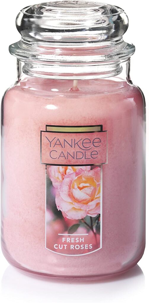 Yankee Candle Fresh Cut Roses Scented. Amazon.com