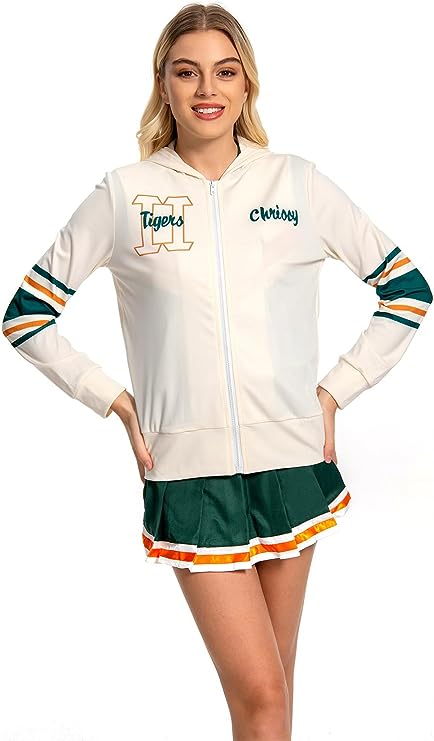 Chrissy Costume Hawkins High School Sweatshirt Jacket Hoodie