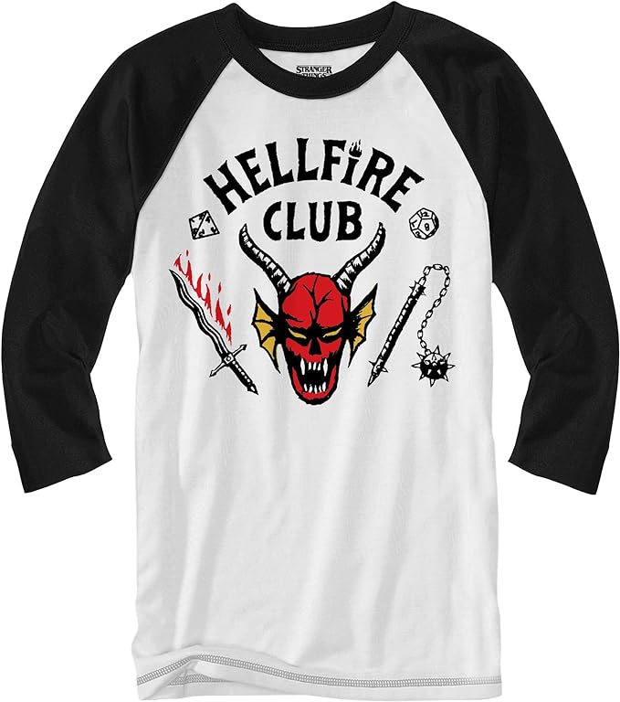 Stranger Things Hellfire Club Adult T-Shirt