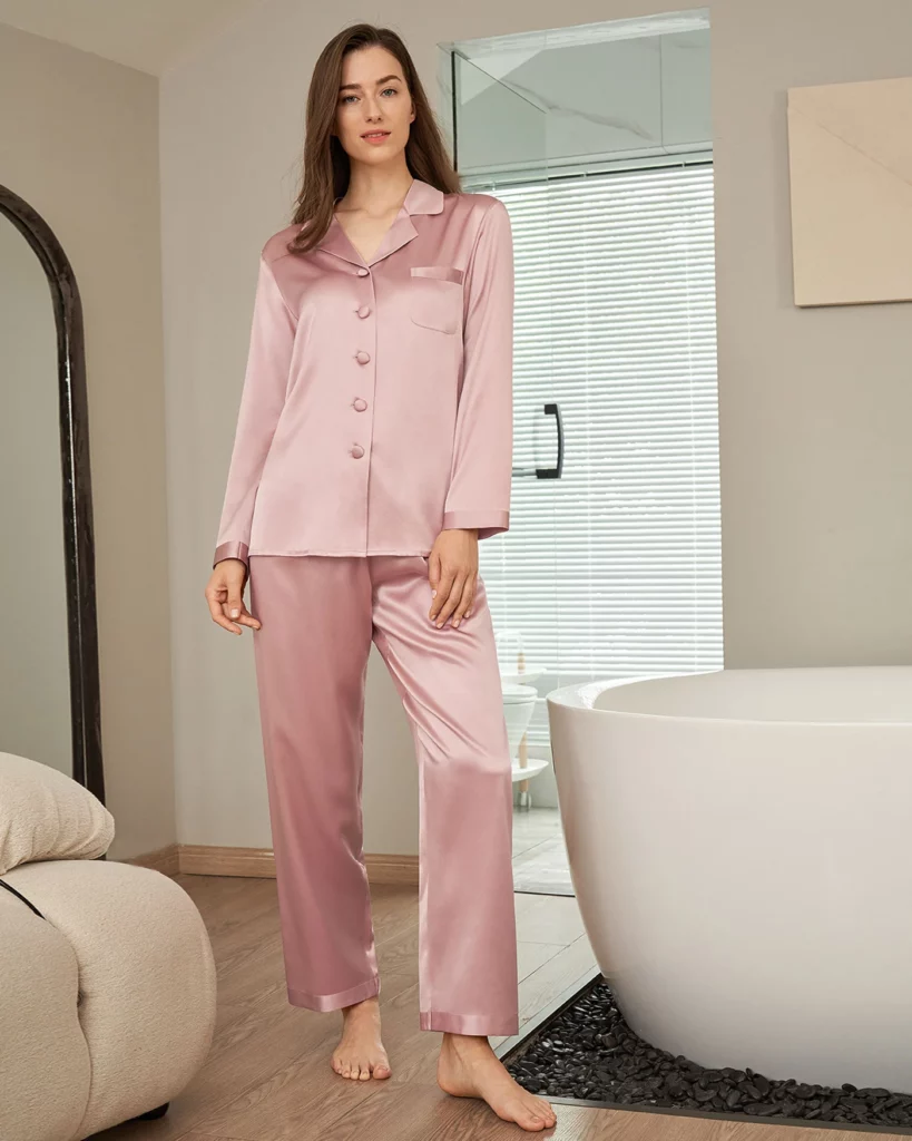 Silk Women Pajamas Set