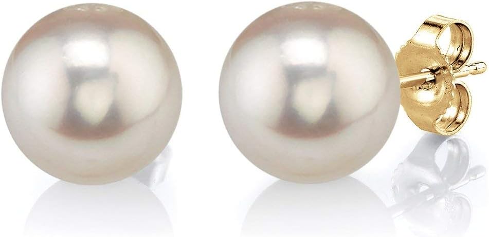 Freshwater Cultured Pearl Earrings for Women. Amazon.com