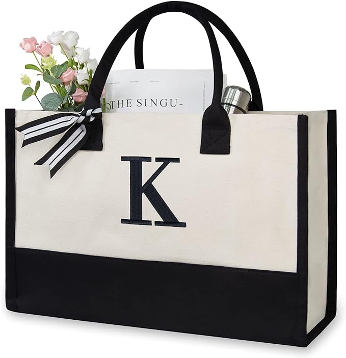Monogrammed Gift Tote Bag for Women