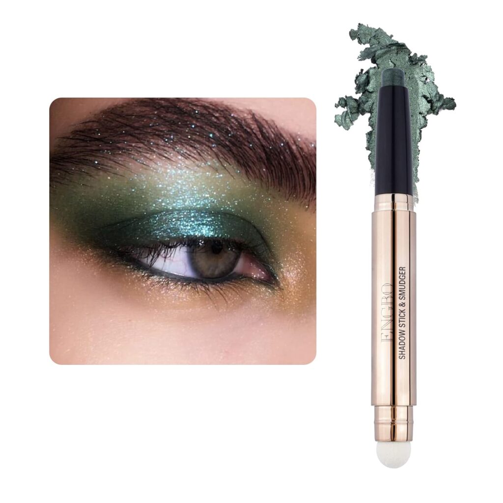 Green eyeshadow